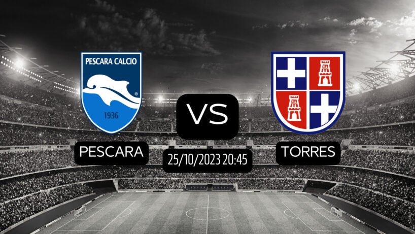 Pescara - Torres 25 ottobre 2023 Serie C Girone B